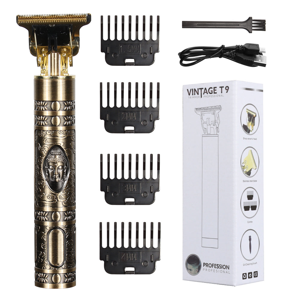 Vintage T9 trimmer Electric Professional Hair Clipper Hair Cutting Machine Trimmer for Men