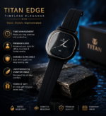 Titan Luxury Watch – Black | Premium Men’s Wristwatch - Image 2